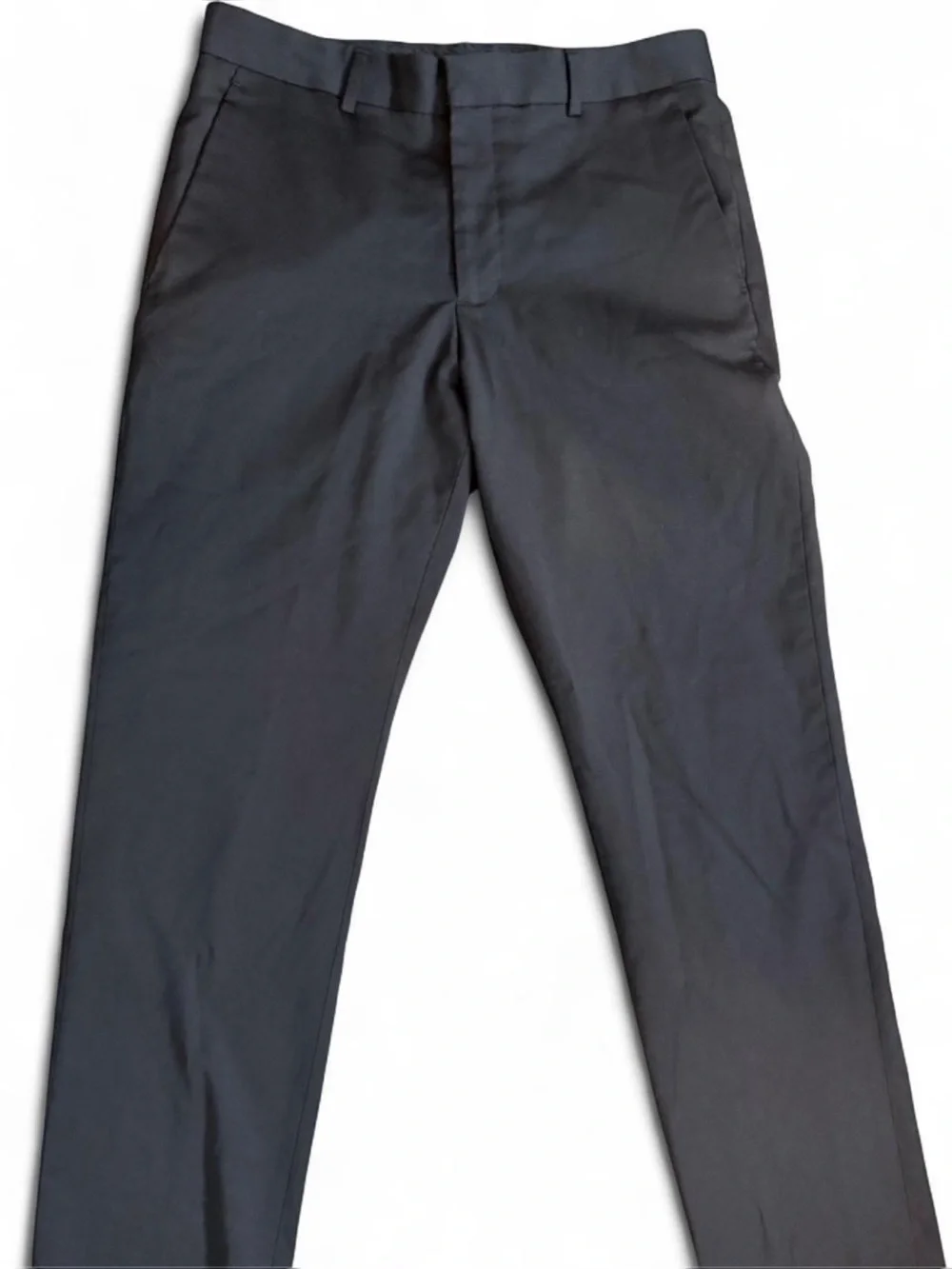 Express Men’s W32 L31 Extra Slim Black Wool-Blend Washable Modern Tech Suit Pant